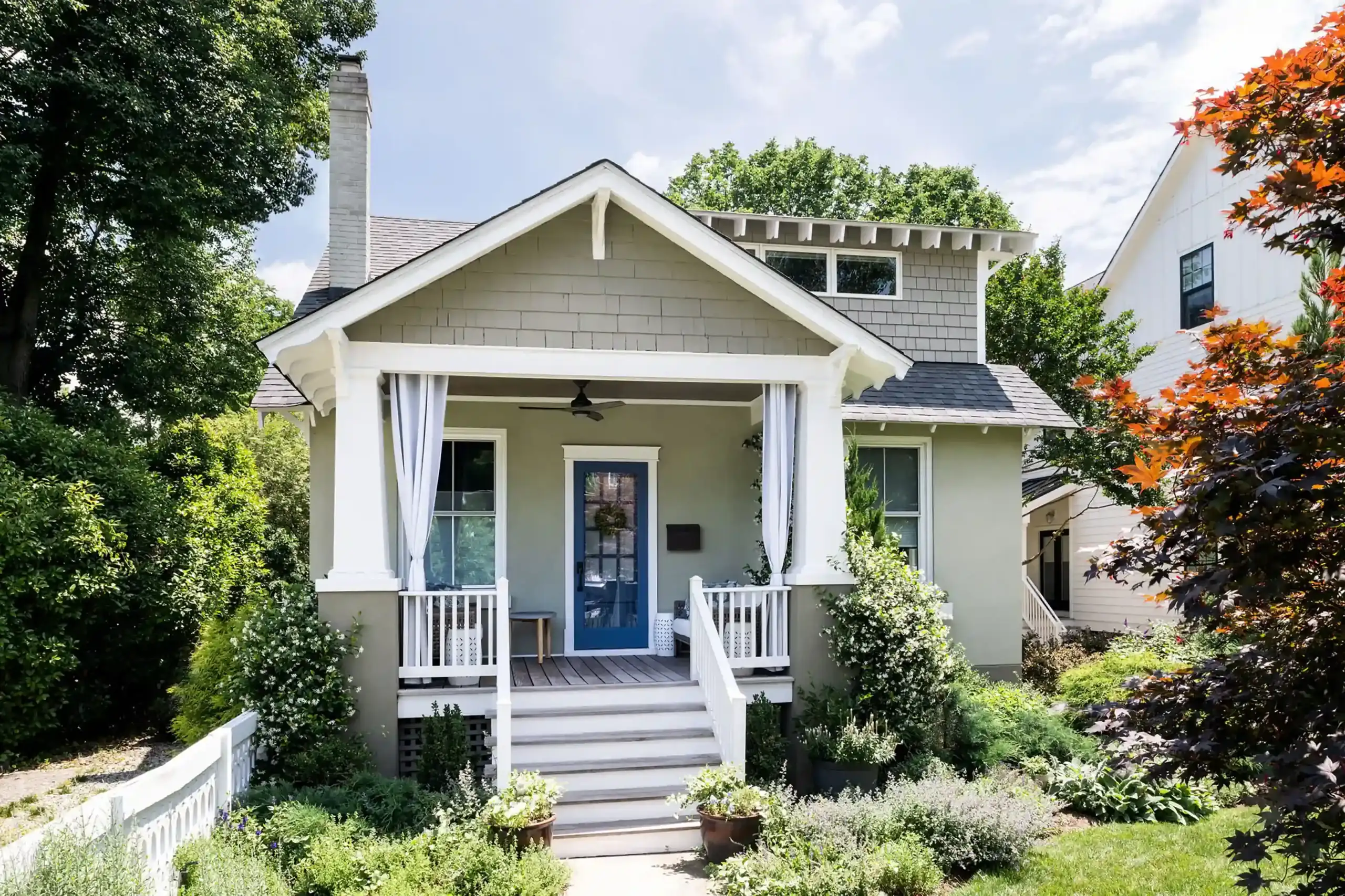Del Ray Alexandria home exterior — modern redesign by AIDAN Design